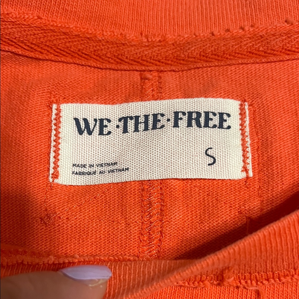 We The Free Bold Orange Top - Picture 2 of 6